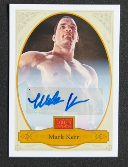2025 Panini Combat Anthology Golden Age #1 Mark Kerr — front