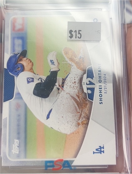 2024 Topps 50/50 #25 Shohei Ohtani — front