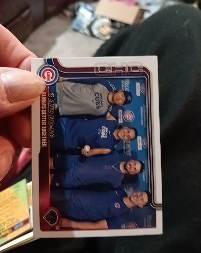 2025 Topps Series 2 #517 3 and No-No: Always Better Together — front