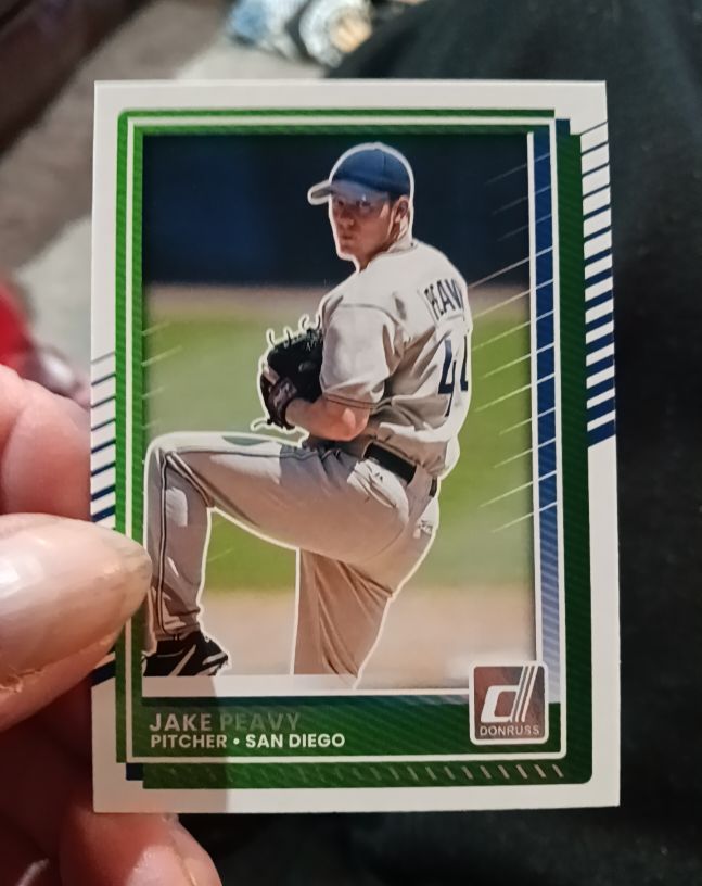 2025 Donruss #49 Jake Peavy — front