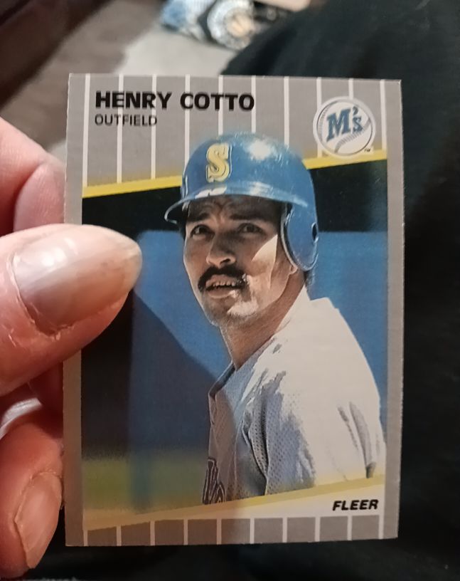 1989 Fleer #545 Henry Cotto — front