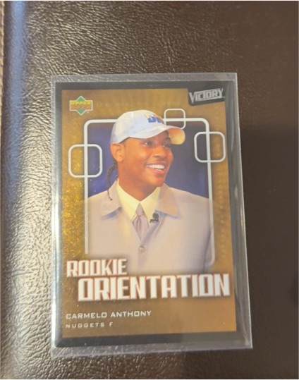 2003-04 Upper Deck Victory #103 Carmelo Anthony Rookie Orientation — front