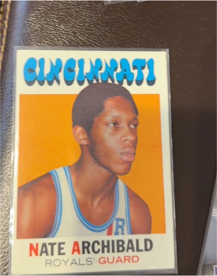 1971 Topps #29 Nate Archibald — front