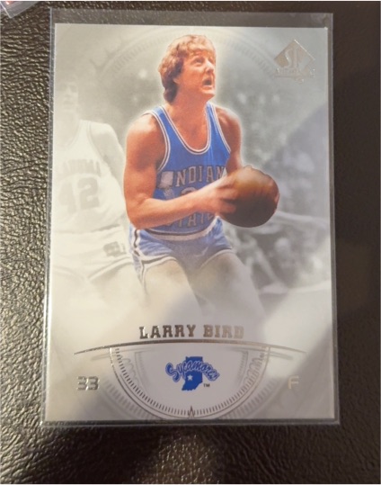 2013-14 Upper Deck SP Authentic #10 Larry Bird — front
