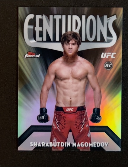 2024 Topps Finest UFC #CEN-8 Sharabutdin Magomedov Centurions — front