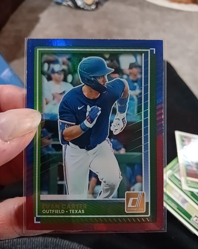 2025 Donruss #77 Evan Carter — front