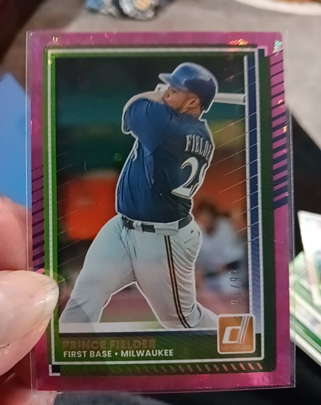 2025 Panini Donruss #62 Prince Fielder — front
