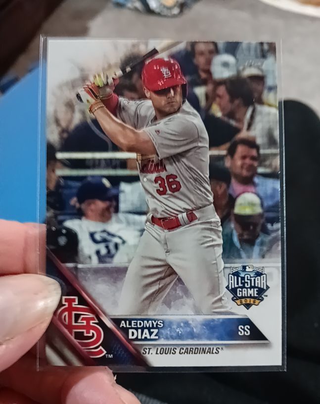 2016 Topps Update #US33 Aledmys Diaz — front