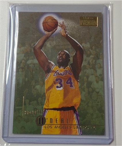 1996-97 SkyBox Premium #163 Shaquille O'Neal — front