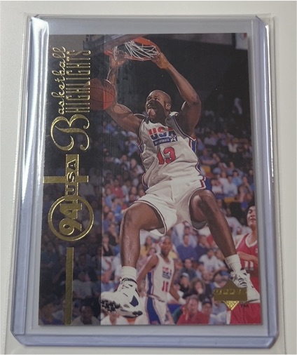 1994 Upper Deck #178 Shaquille O'Neal USA Basketball Highlights — front