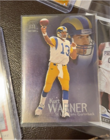 1999 SkyBox Molten Metal #93 Kurt Warner — front