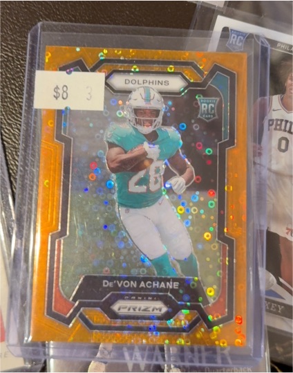 2023 Panini Prizm #365 De'Von Achane — front