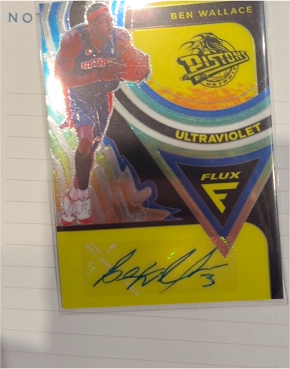 2020-21 Panini Flux Ultraviolet #UV-BWA Ben Wallace — front