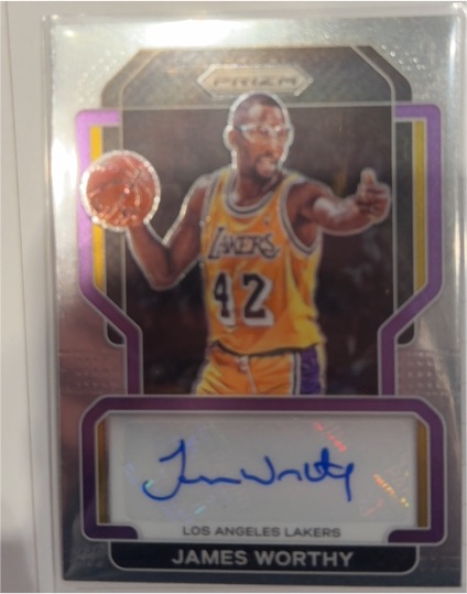 2021-22 Panini Prizm #SG-JWT James Worthy — front