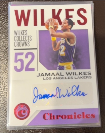 2018-19 Panini Chronicles #52 Jamaal Wilkes — front