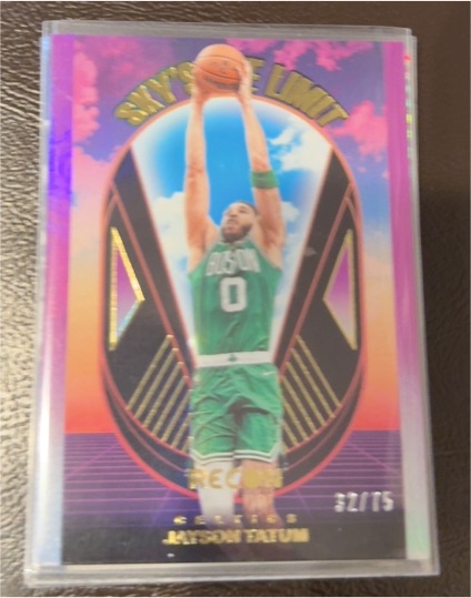 2023-24 Panini Recon #5 Jayson Tatum Sky's The Limit — front
