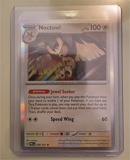 2025 Pokémon #115 Noctowl — front