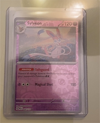 2025 Pokémon Prismatic Evolutions #40 Sylveon — front