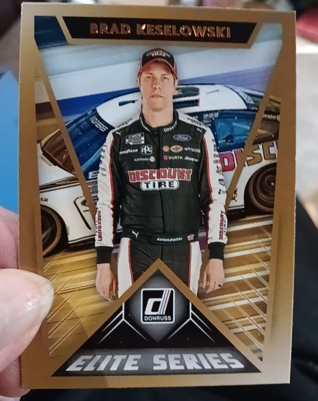 2021 Panini Donruss #E10 Brad Keselowski — front