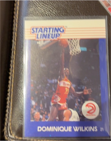 1988 Kenner Starting Lineup #21 Dominique Wilkins — front