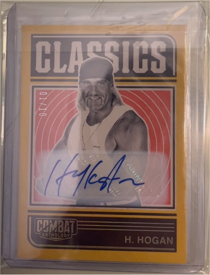 2025 Panini Combat Anthology Classics #5 Hulk Hogan — front