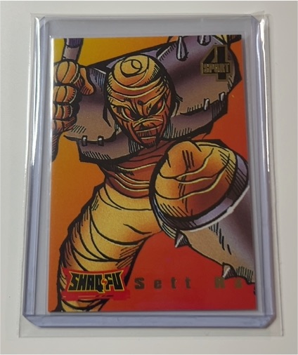 1994 Classic 4 Sport #SF7 Sett Ra Shaq-Fu — front
