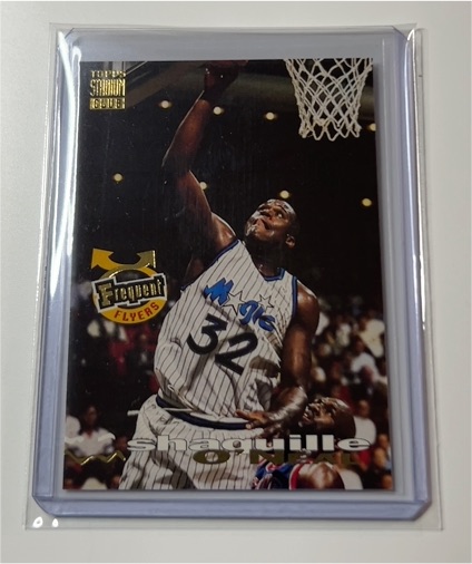 1993-94 Topps Stadium Club #358 Shaquille O'Neal Frequent Flyers — front