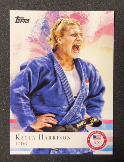 2012 Topps U.S. Olympic Team #13 Kayla Harrison — front