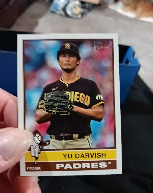 2025 Topps Heritage #93 Yu Darvish — front