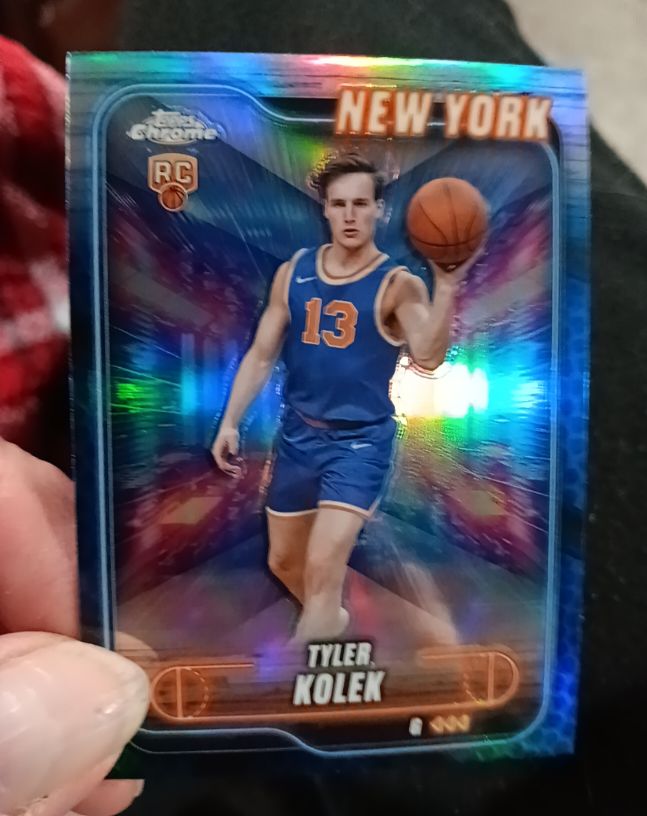 2024-25 Topps Chrome #167 Tyler Kolek — front