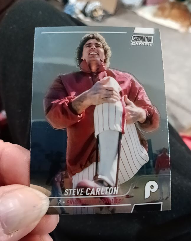 2022 Topps Stadium Club Chrome #310 Steve Carlton — front