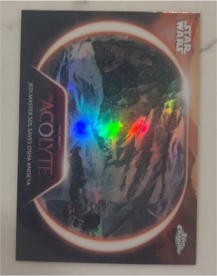 2025 Topps Chrome Star Wars #AC-3 Jedi Master Sol Saves Osha Aniseya — front