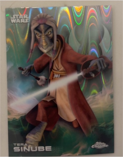 2025 Topps Chrome Star Wars #177 Tera Sinube — front