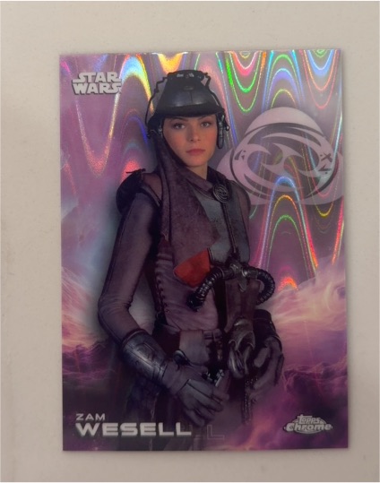 2025 Topps Chrome Star Wars #199 Zam Wesell — front