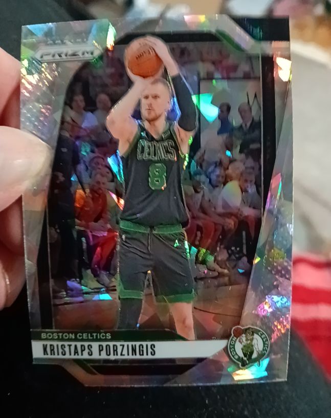 2024-25 Panini Prizm #114 Kristaps Porzingis — front
