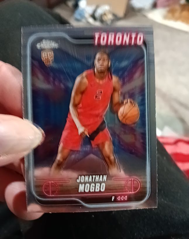 2024-25 Topps Chrome #194 Jonathan Mogbo — front
