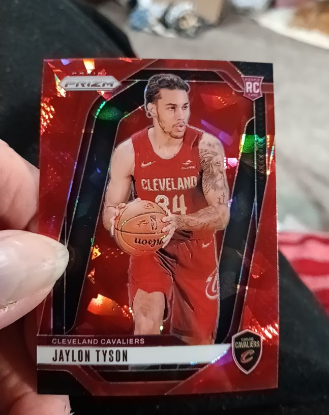 2024-25 Panini Prizm #228 Jaylon Tyson — front