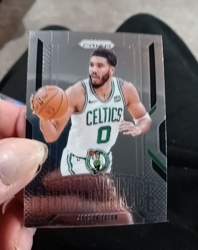 2024-25 Panini Prizm Dominance #13 Jayson Tatum — front