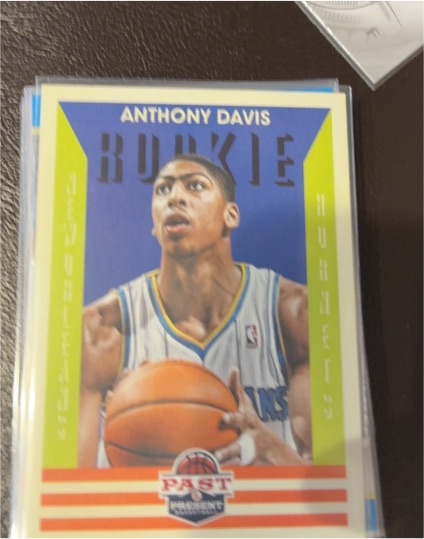 2012-13 Panini Past & Present #237 Anthony Davis Rookie — front