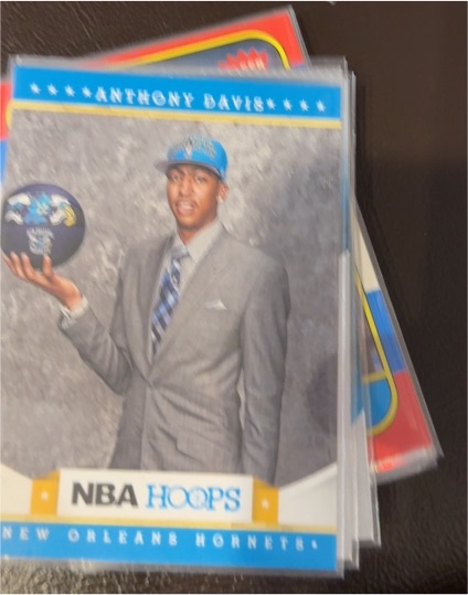 2012 Panini NBA Hoops #275 Anthony Davis — front