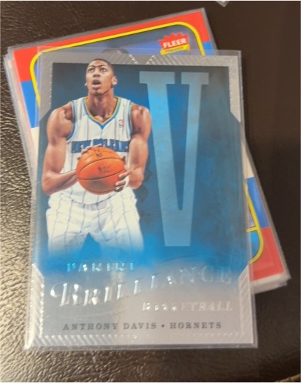 2012-13 Panini Brilliance #28 Anthony Davis — front