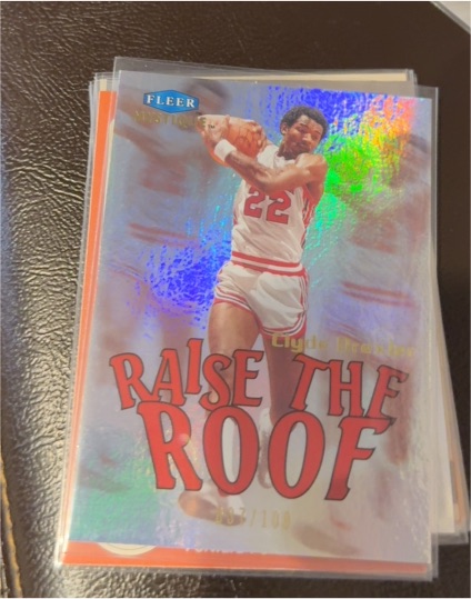 2012-13 Fleer Retro 1999-00 Raise The Roof #RR Clyde Drexler — front