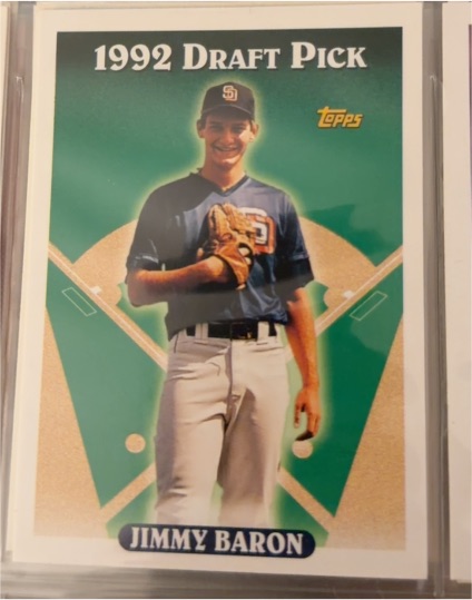 1993 Topps #538 Jimmy Baron — front