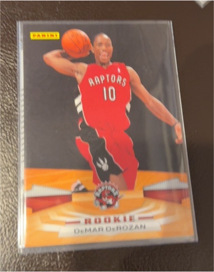 2009-10 Panini #359 DeMar DeRozan Rookie Card — front