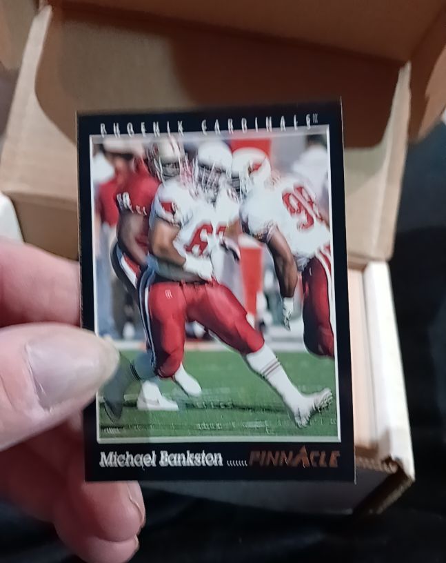 1993 Pinnacle #unknown Michael Bankston — front