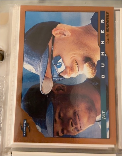 1996 Score #323 Jay Buhner — front