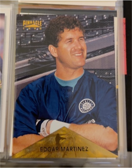 1996 Pinnacle #67 Edgar Martinez — front