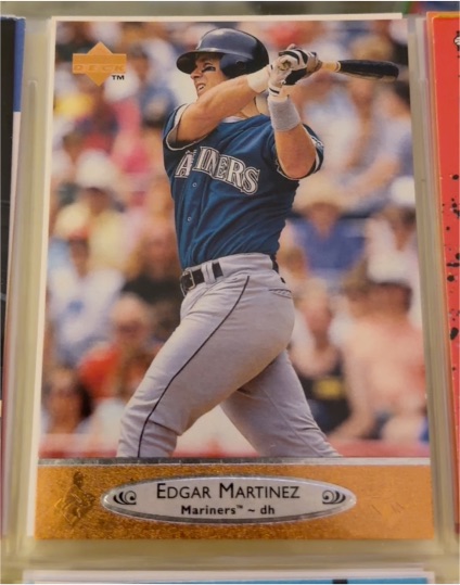 1996 Upper Deck #205 Edgar Martinez — front