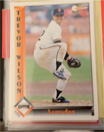 1993 Pacific Spanish #277 Trevor Wilson — front