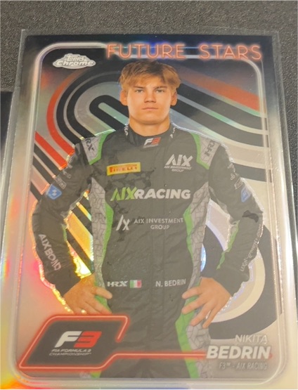 2024 Topps Chrome Formula 1 #68 Nikita Bedrin — front